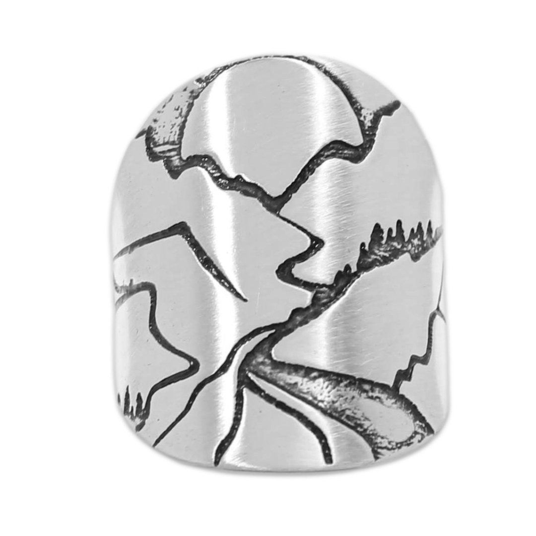 Going to the Sun Road Adjustable Ring