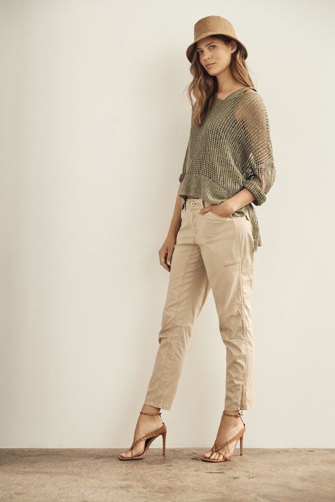Windowpane Crochet Sweater