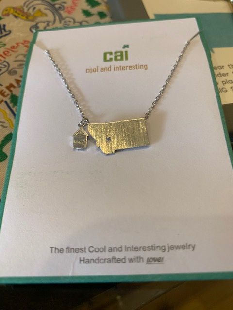 Montana Home Silver Necklace