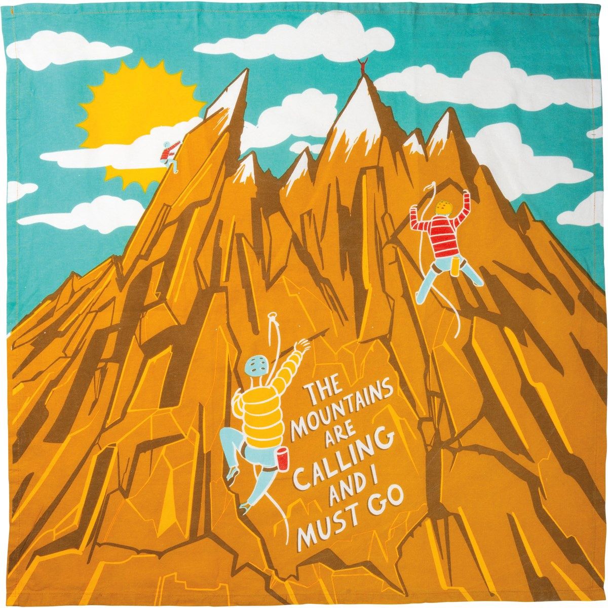 Dish Towel - The Mountains Are Calling