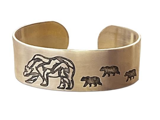 Rocky and Cubs Cuff Bracelet