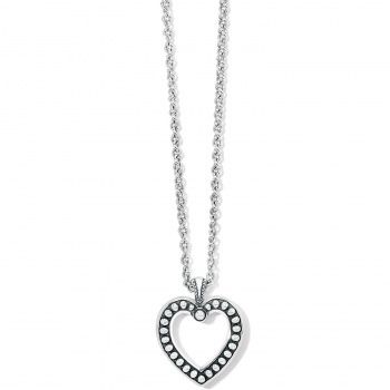 Pretty Tough Open Heart Necklace