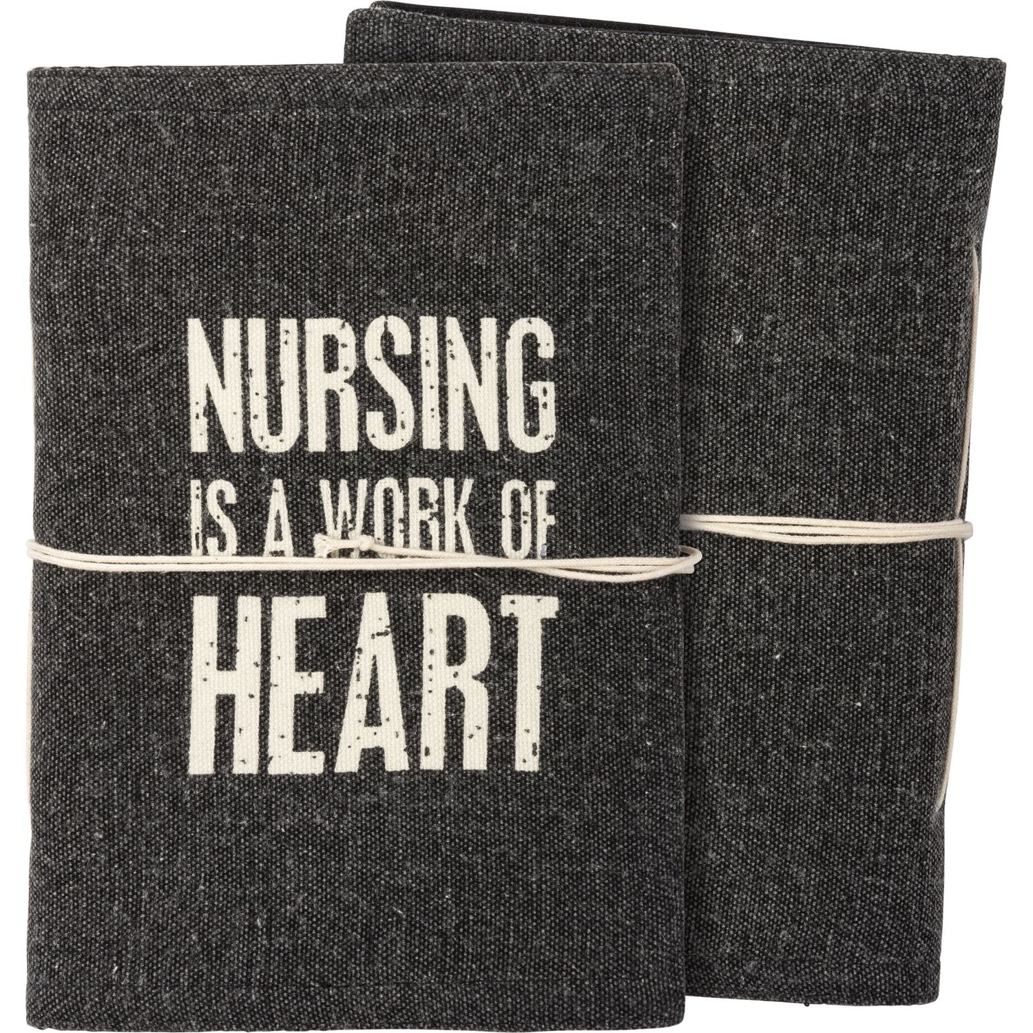 Canvas Journal - Nursing Is A Work Of Heart