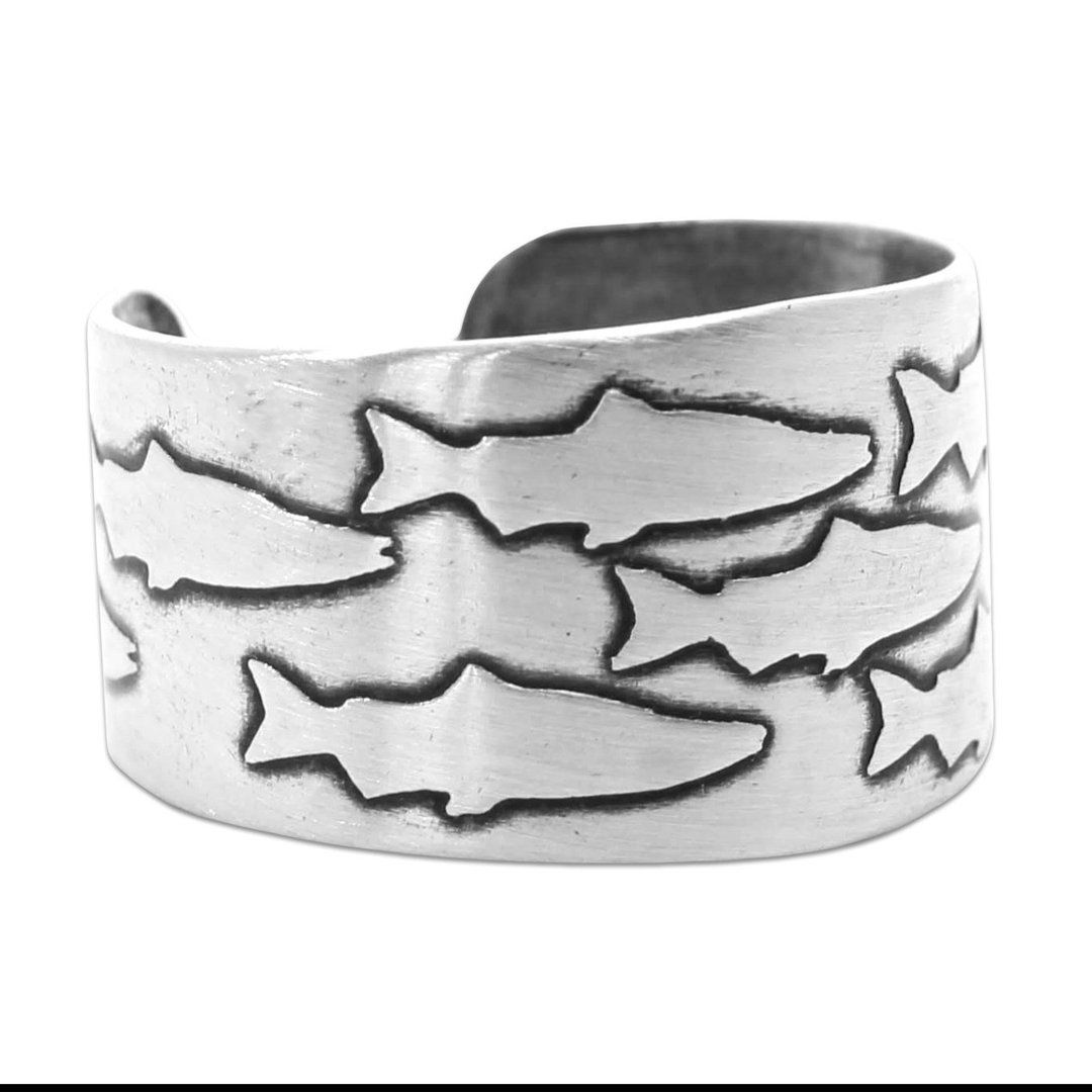 Salmon Run Adjustable Ring
