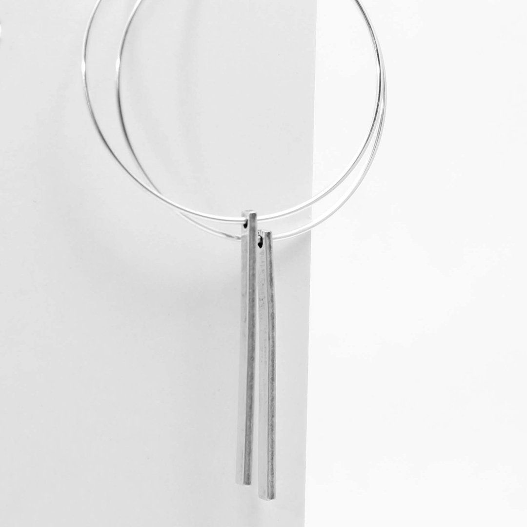 Twigs Hoop Earrings