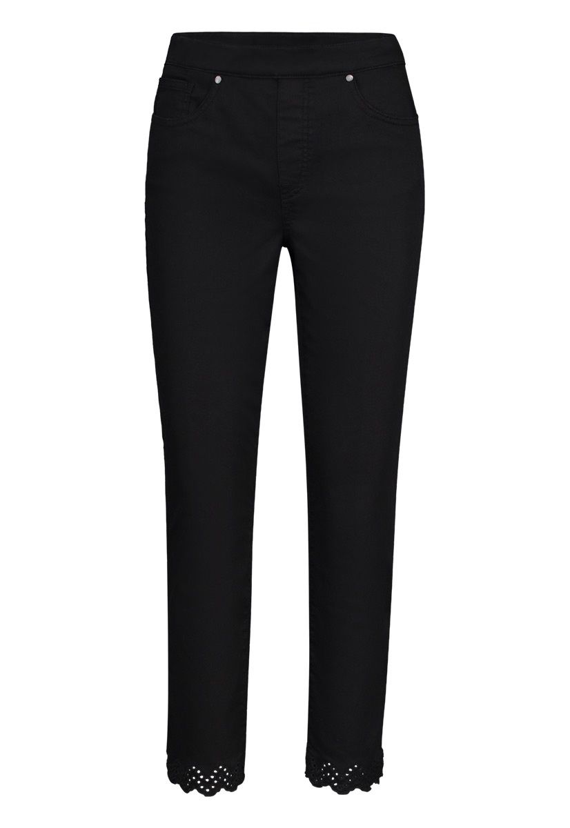 Ankle Pant with Embroidery