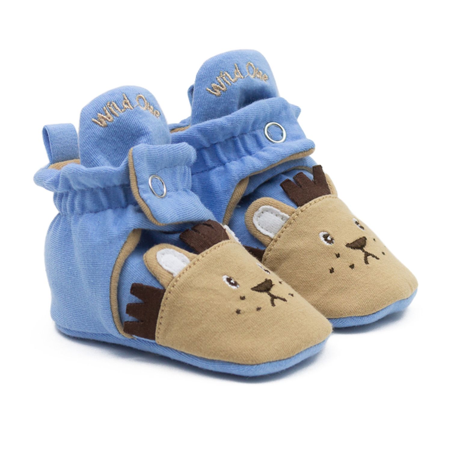 Lion Snap Booties