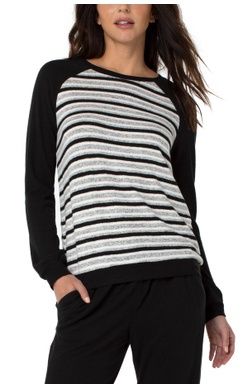 Longsleeve Crewneck Raglan Top