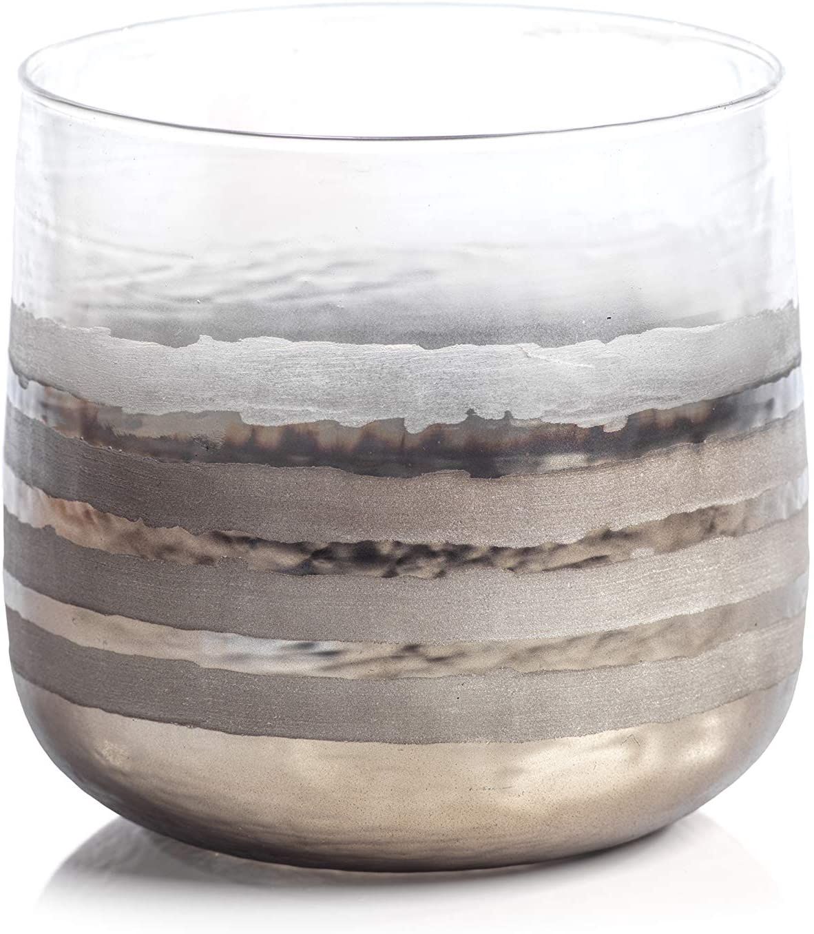 Lucia Smoky Glass Hurricane