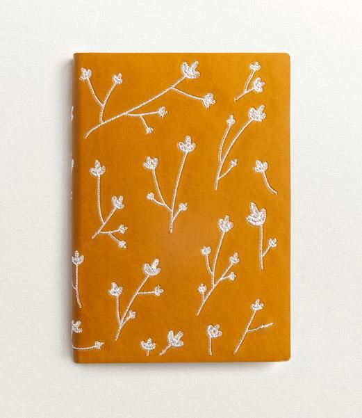 Embroidered Layflat Journal