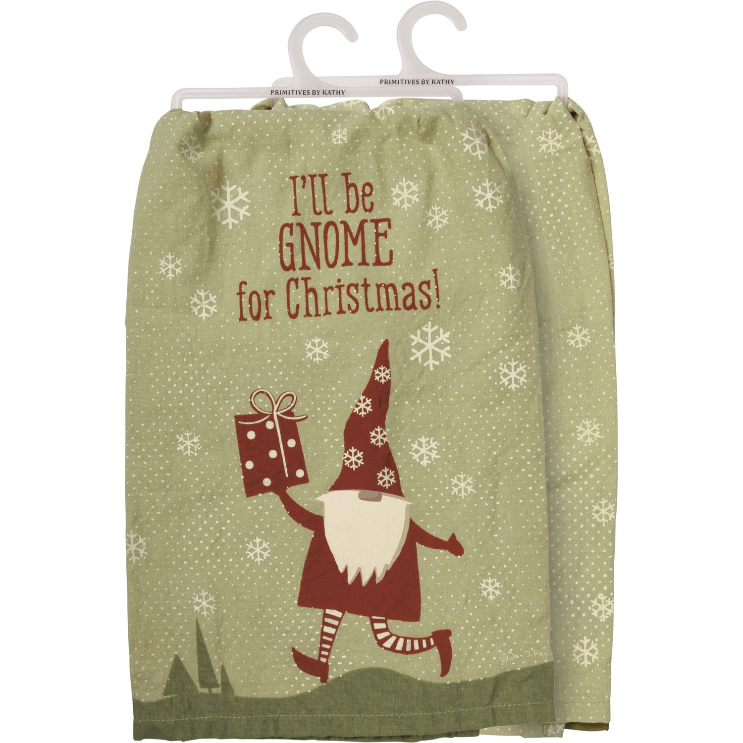 Kitchen Towel - I'll Be Gnome For Christmas
