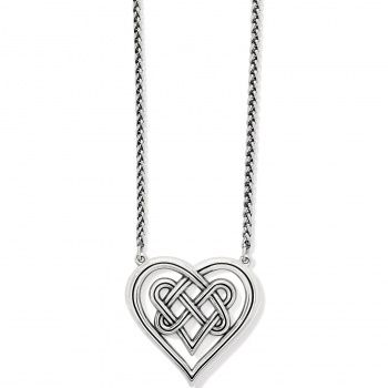 Interlok Crossing Hearts Necklace