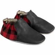 Robeez Baby Boy Soft Sole Hunter Shoes