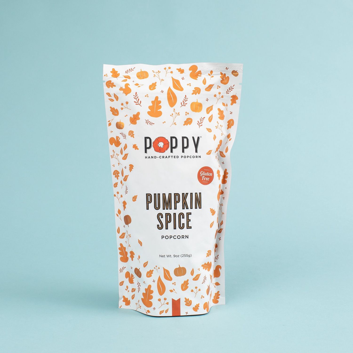 Pumpkin Spice Popcorn Market Bag