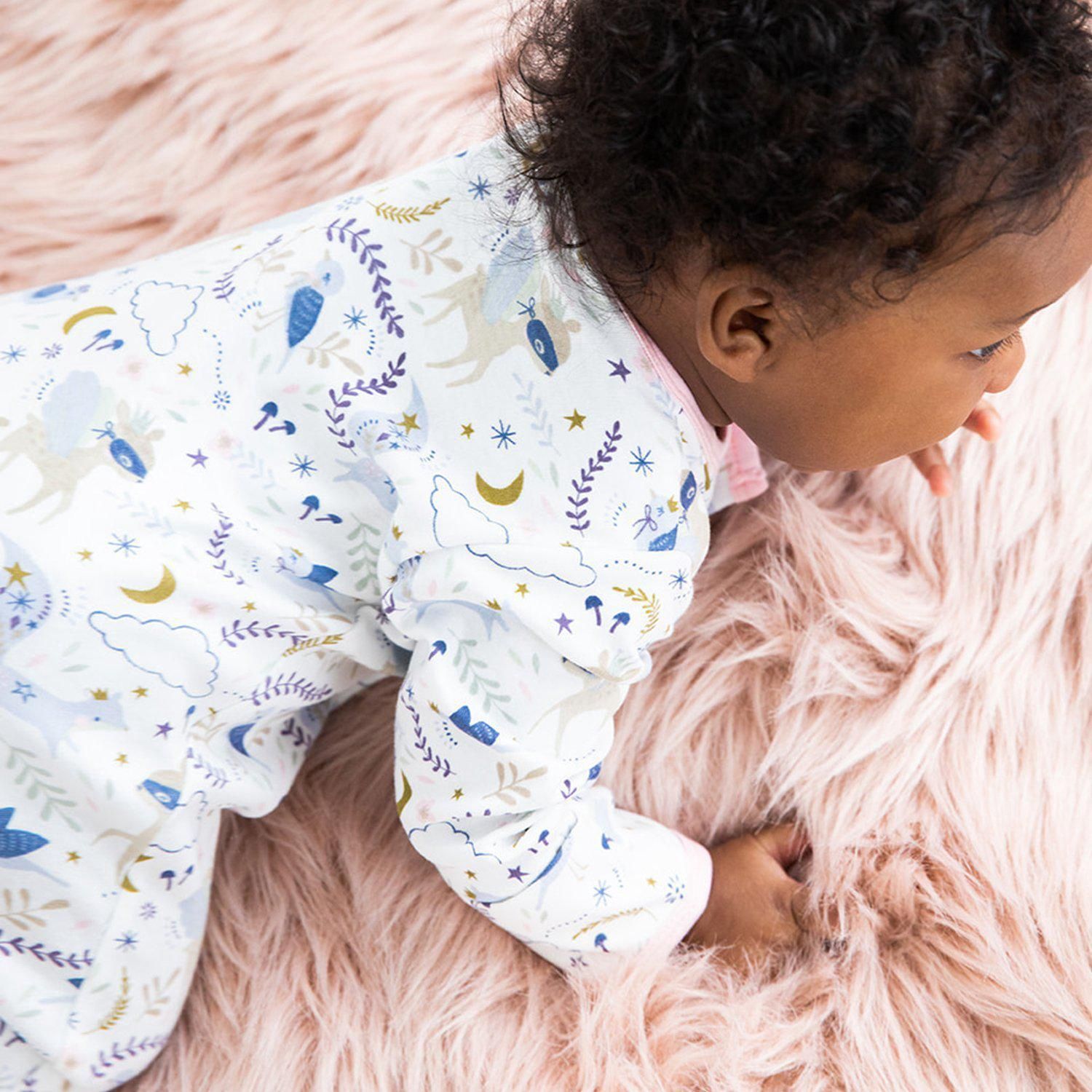 wonderland organic cotton magnetic coverall