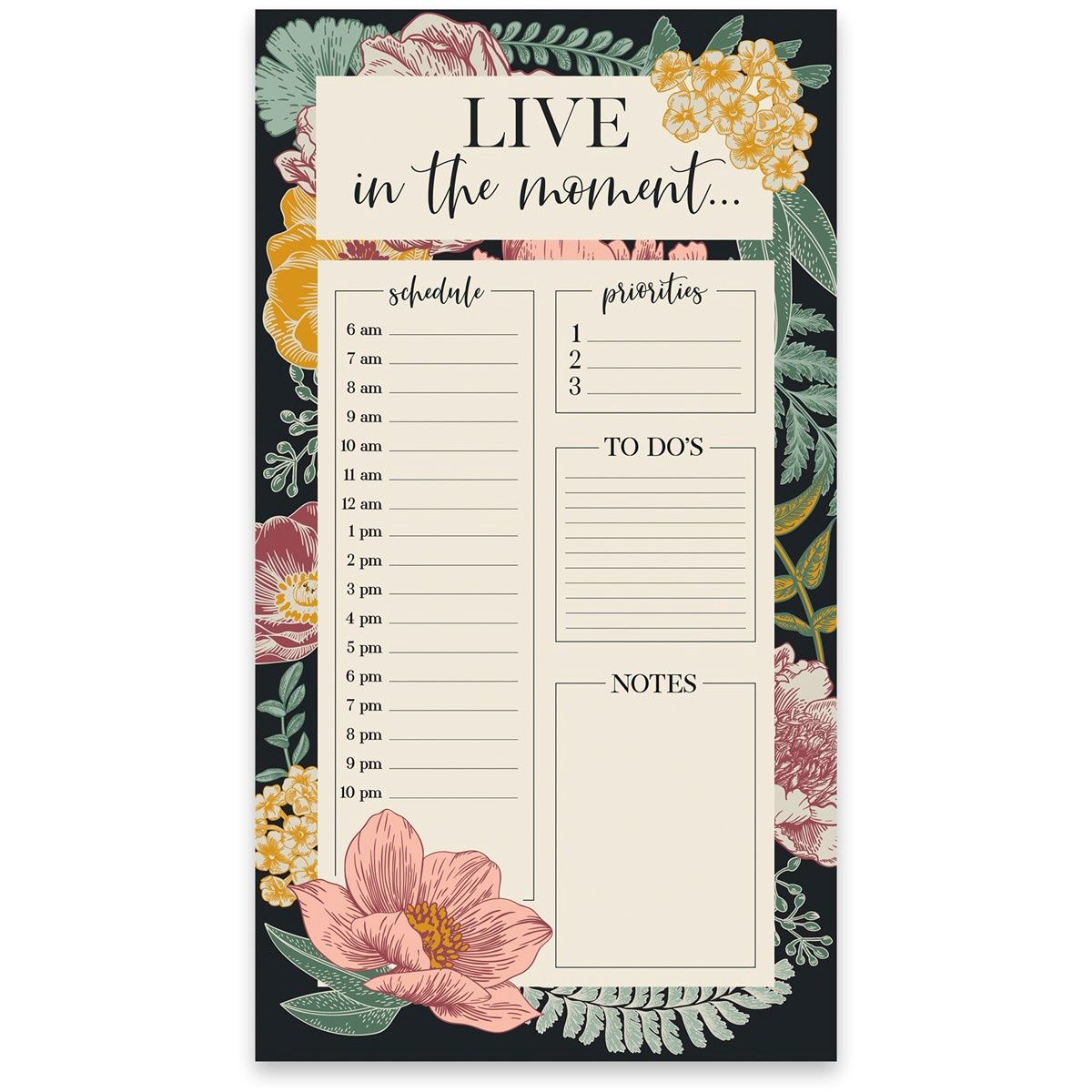 Notepad Lg - Live In The Moment