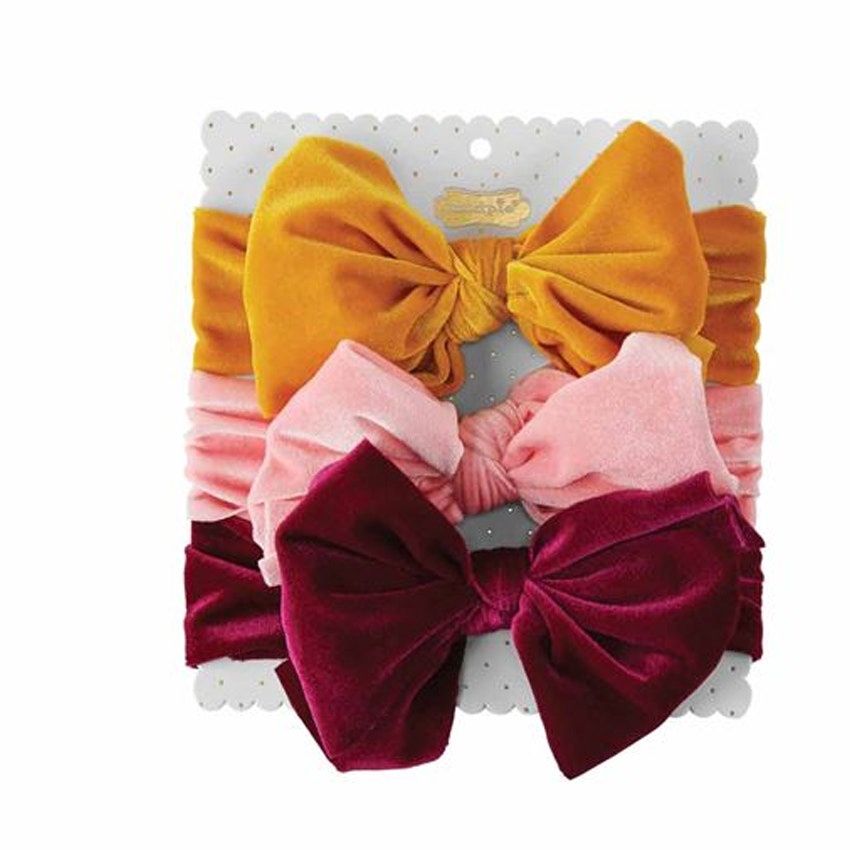 VELVET HEADBAND SET
