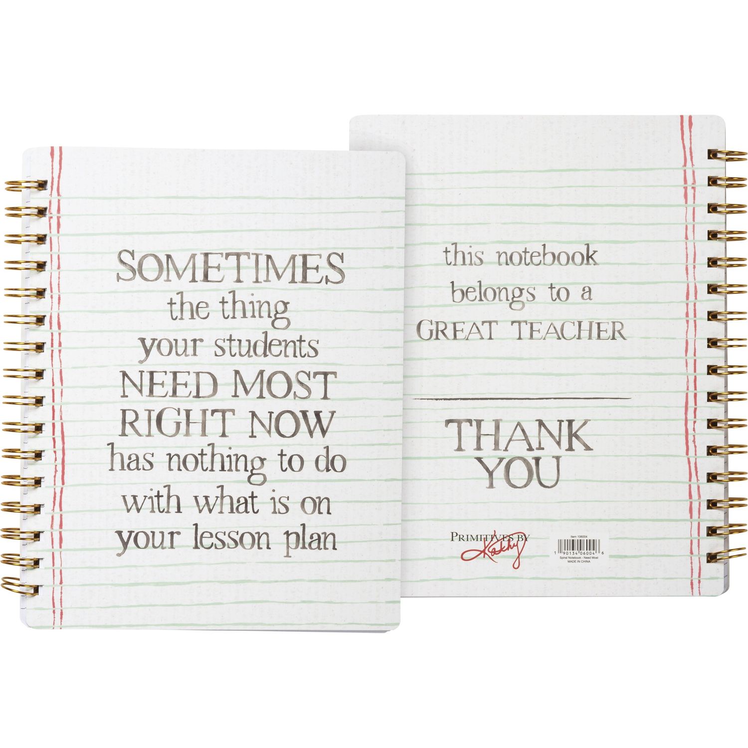 Spiral Notebook - Thing Your Students Need Most