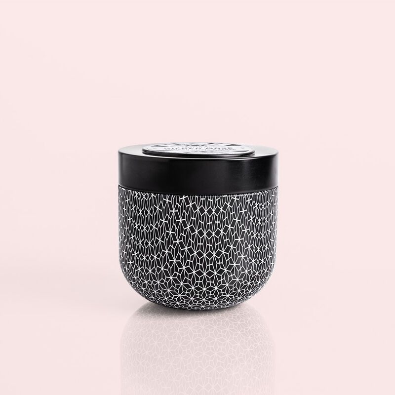 Capri Blue Gilded Tin Candle