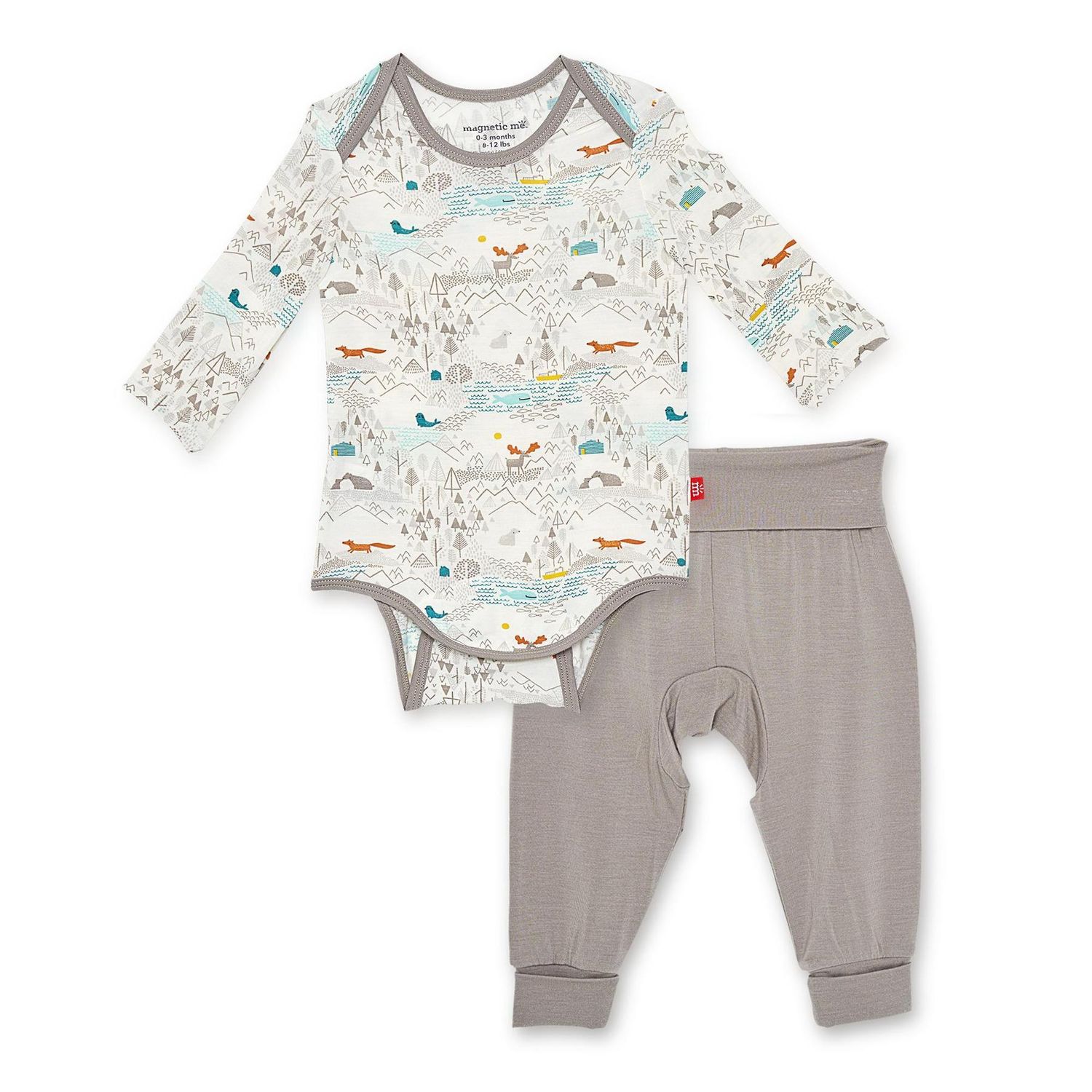Big Sky Modal Magnetic Bodysuit &amp; Harem Pants