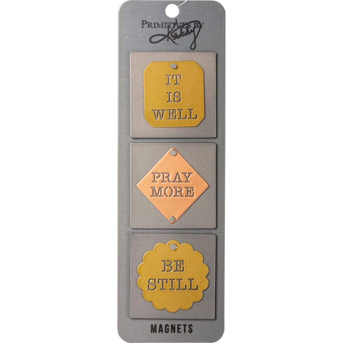Magnet Set - It Is Well Pray More Be Still