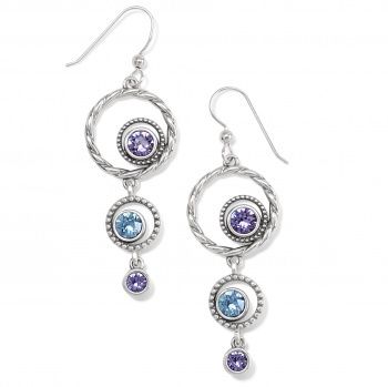 Halo Radiance French Wire Earring
