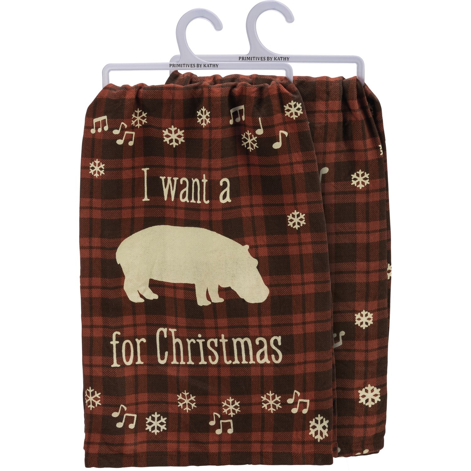 Kitchen Towel - I Want A ... For Christmas