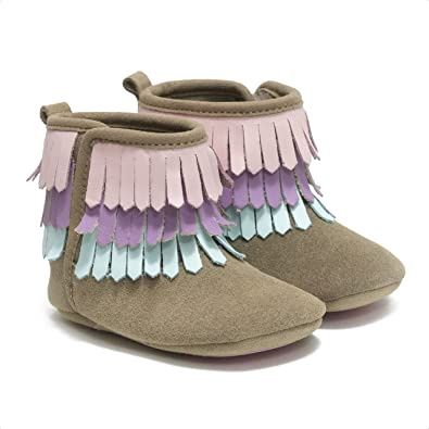 Fringe Boots Copper