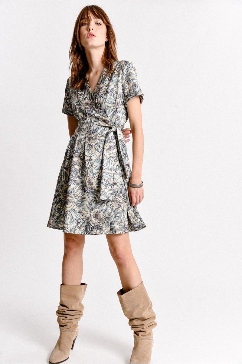 Blueprint Wrap Dress