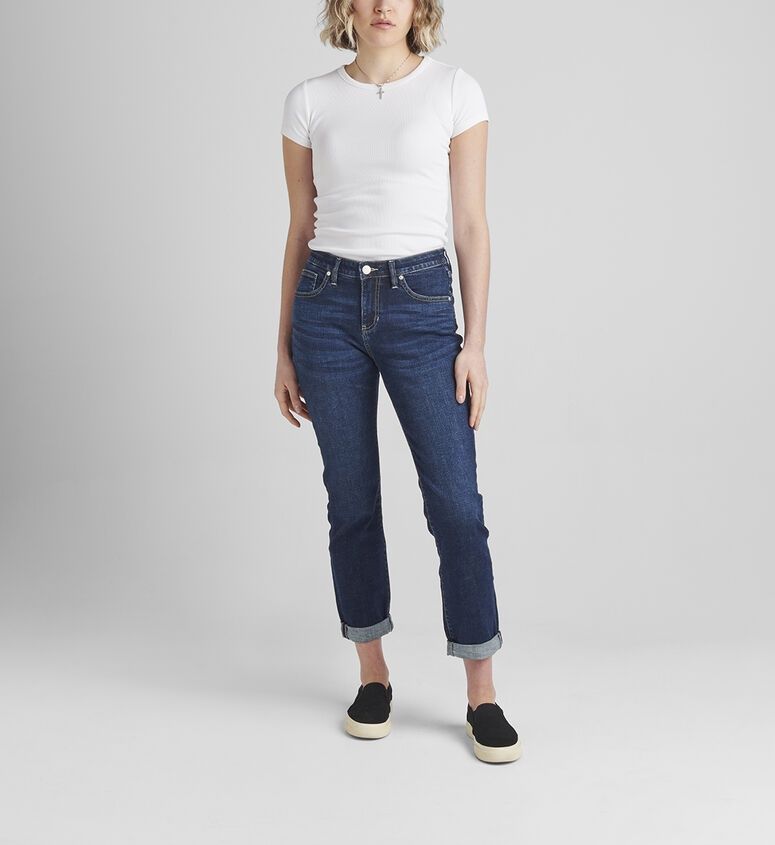 Carter Mid Rise Girlfriend Jeans 26"