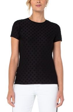 Slim Fit Crew Neck Knit Tee