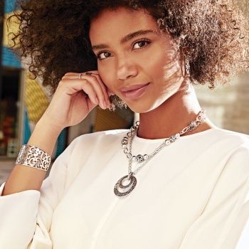 Contempo Open Ring Convertible Long Necklace