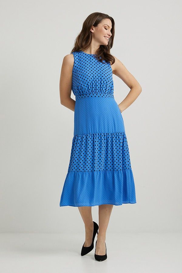 Blue Polka Dot Dress