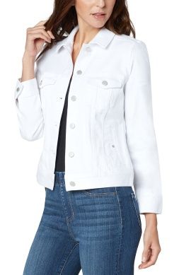 CLASSIC WHITE JEAN JACKET