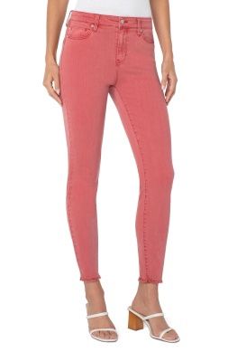 PIPER HUGGER ANKLE FRAY HEM 28" INSEAM
