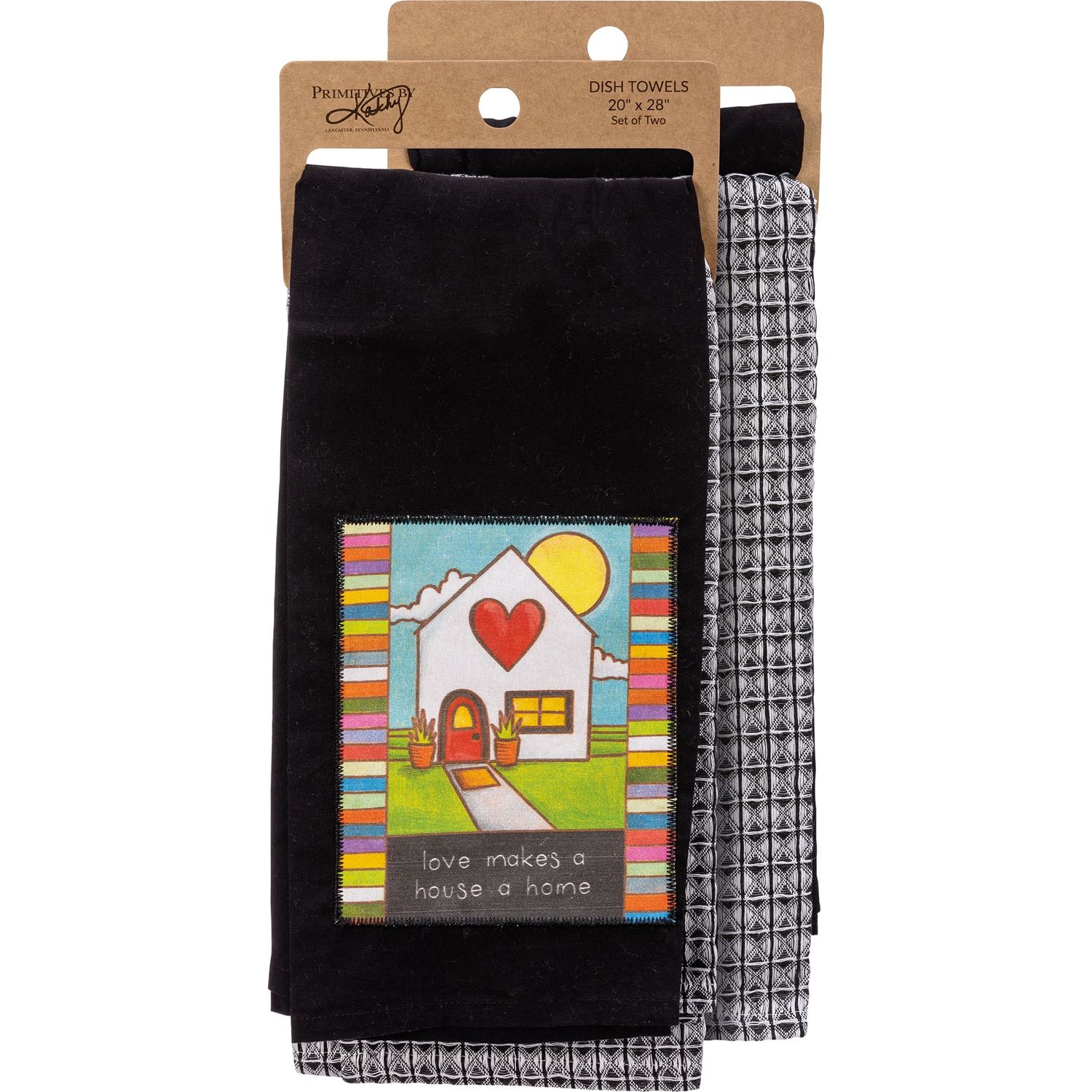 Kitchen Towel Set - Love Makes A House A Home