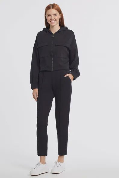 PULL-ON SCUBA KNIT PANTS