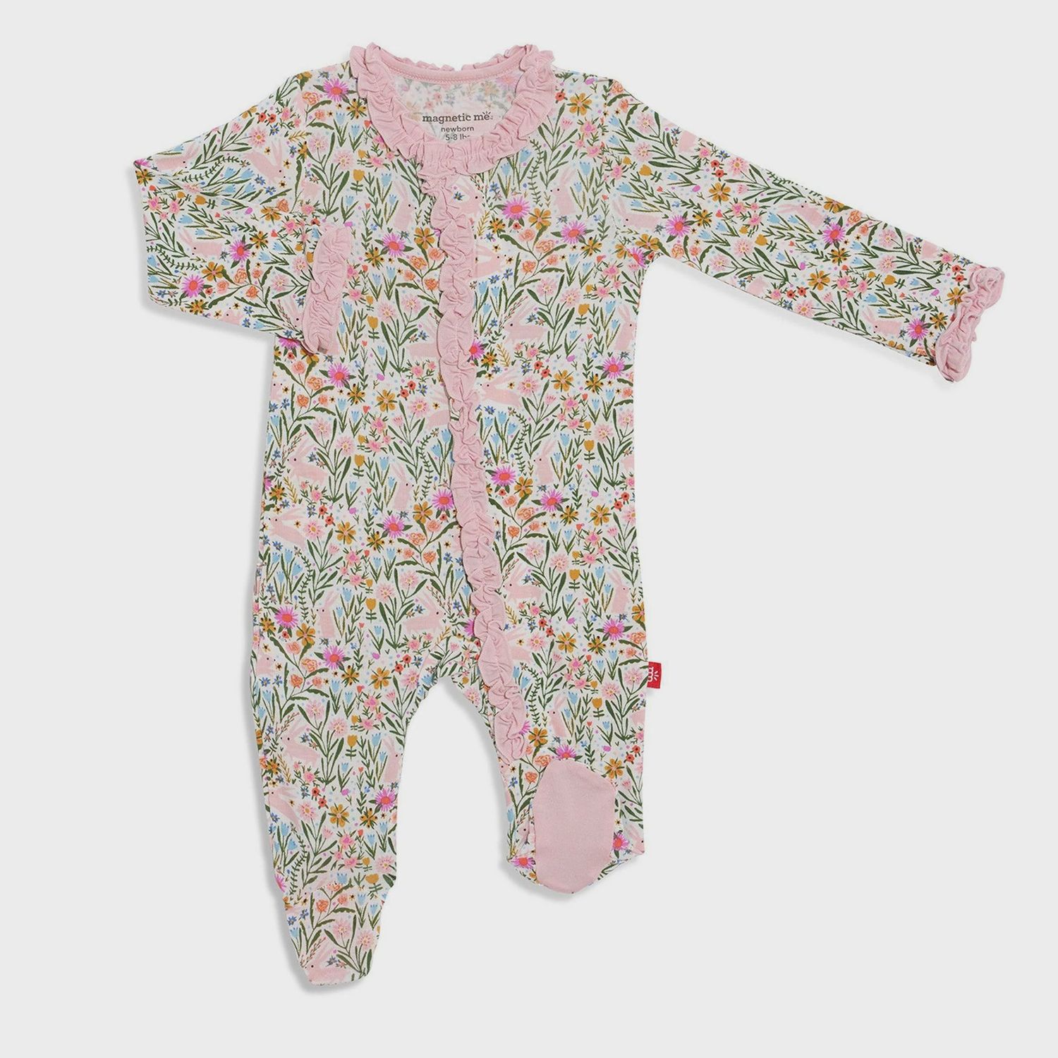 hunny bunny modal magnetic footie