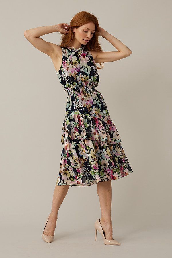 Floral Halter Dress