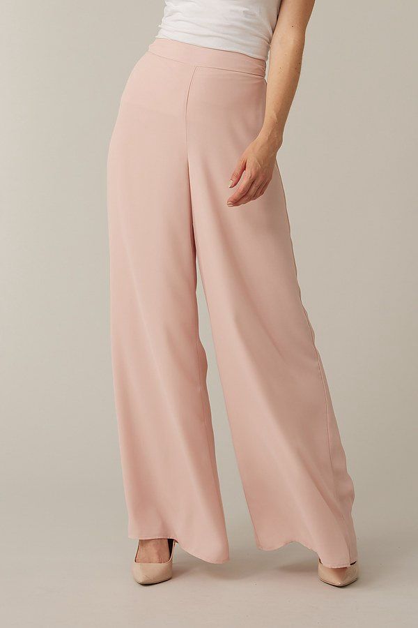 High-rise Wide Leg Pants