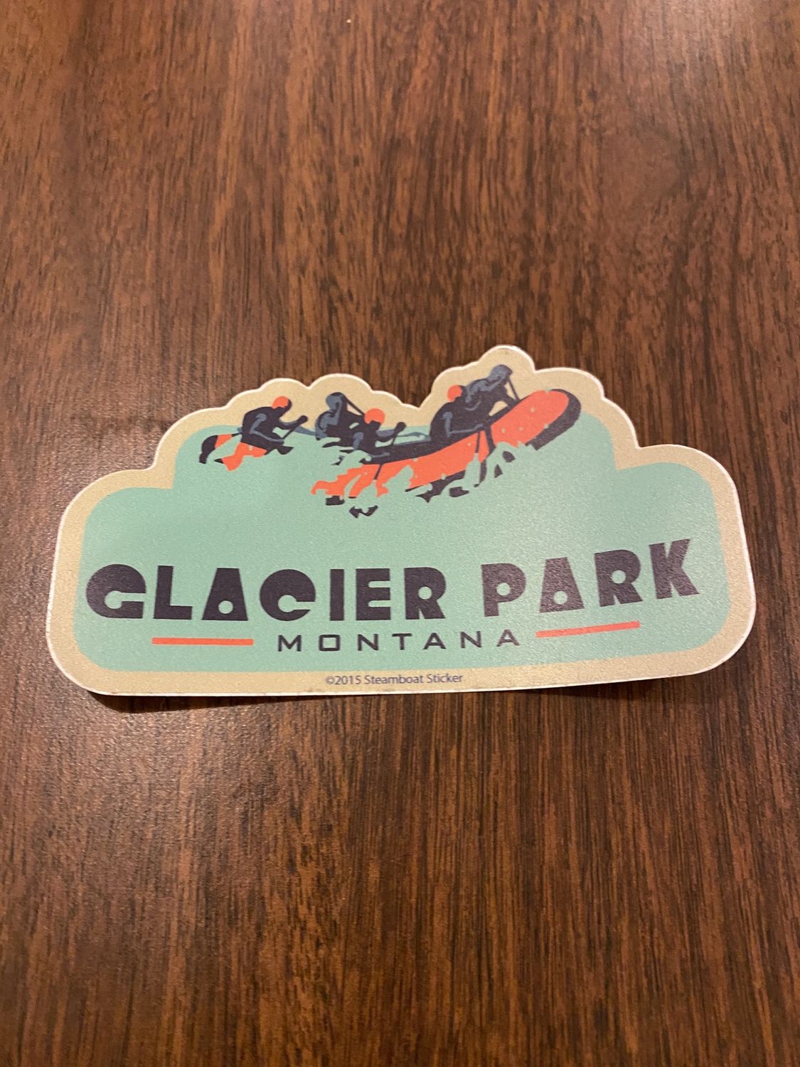 Montana Sticker - Glacier Rafting