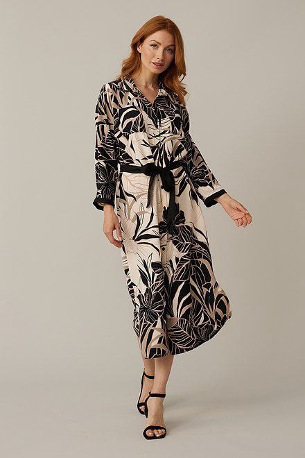 Tropical Print Dress