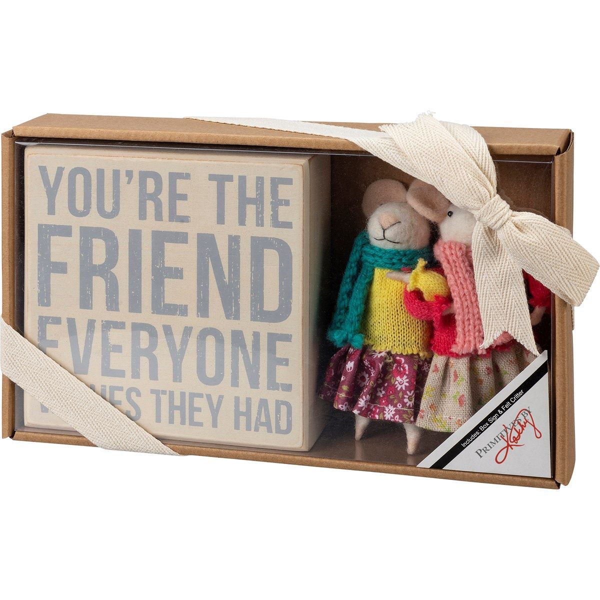 Felt Gift Set - You're The Friend Everyone Wishes