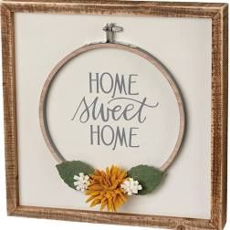 Inset Box Sign - Home