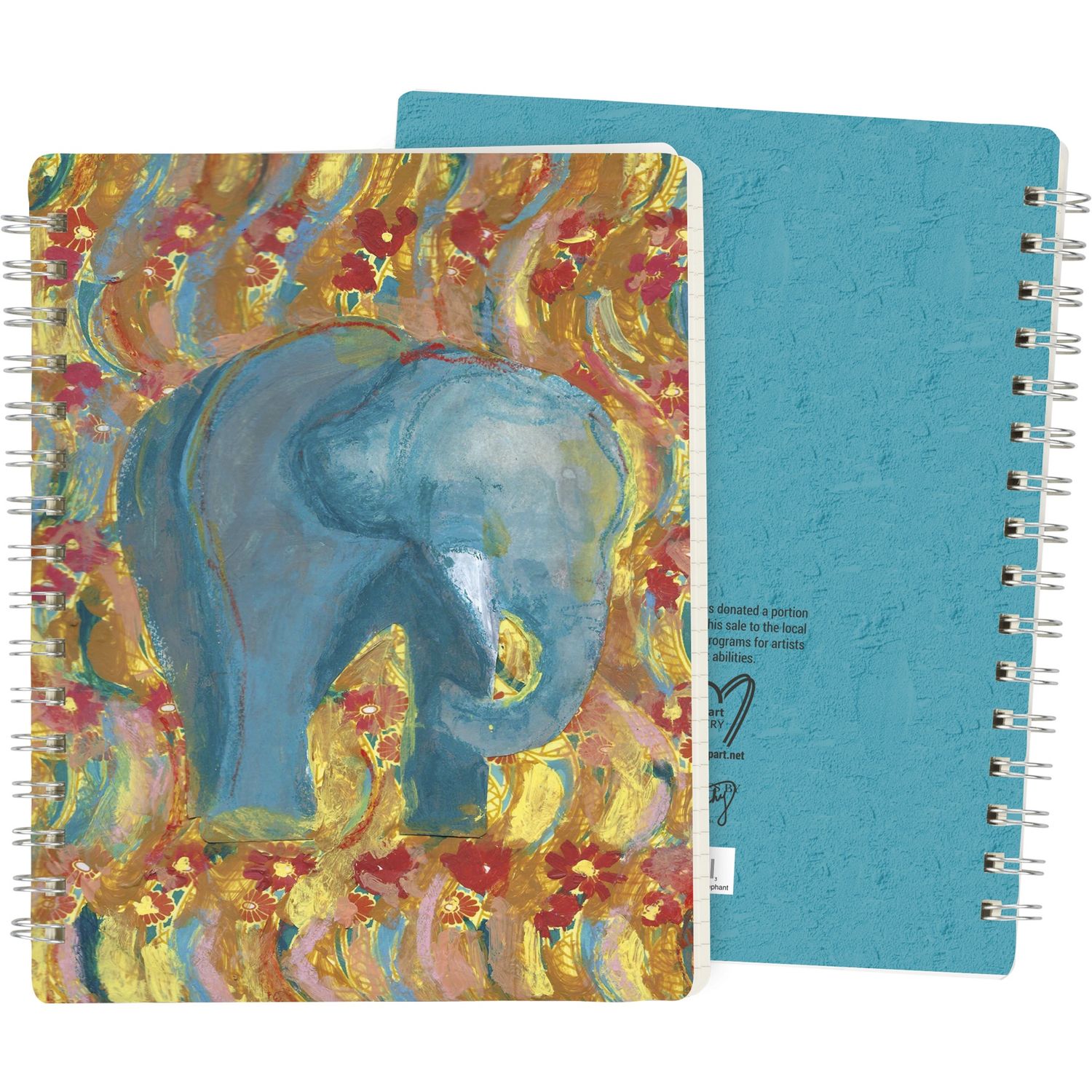 Spiral Notebook - Elephant