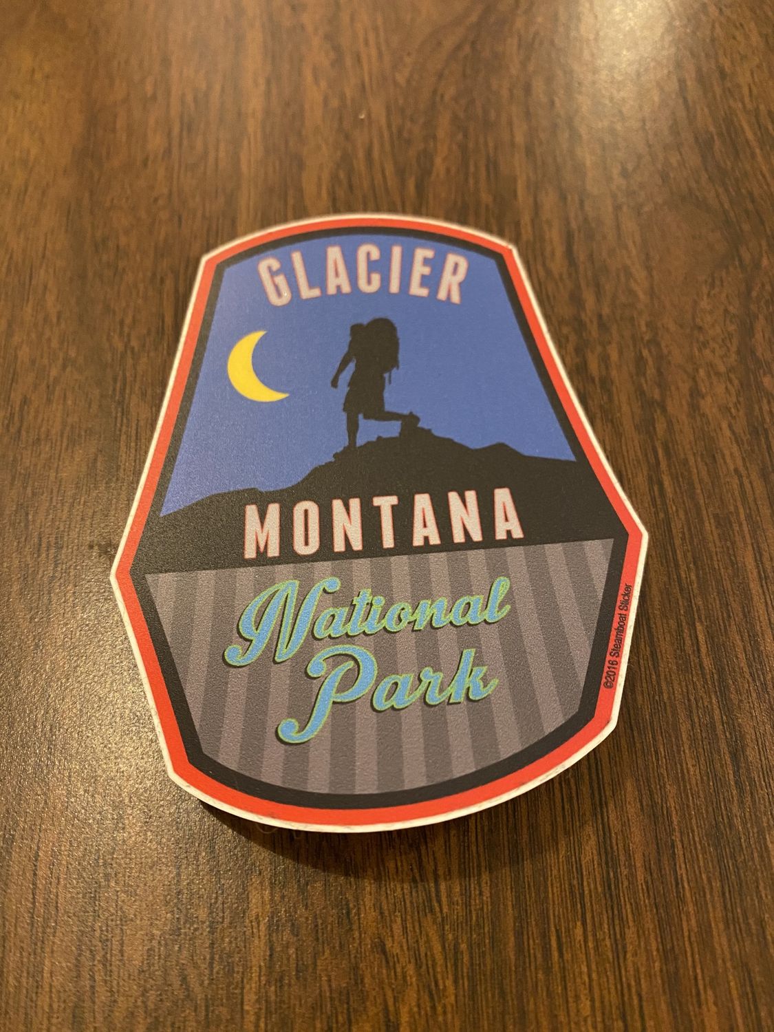 Montana Sticker - Glacier Hike