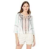 SW Print 3/4 Sleeve Top