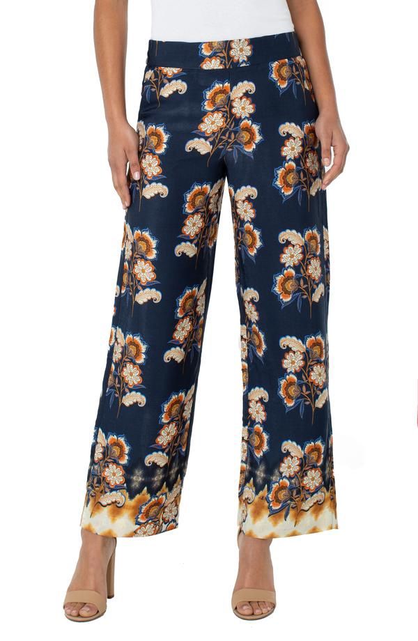PULL-ON EASY FIT PANT WITH ELASTIC BACK WAIST