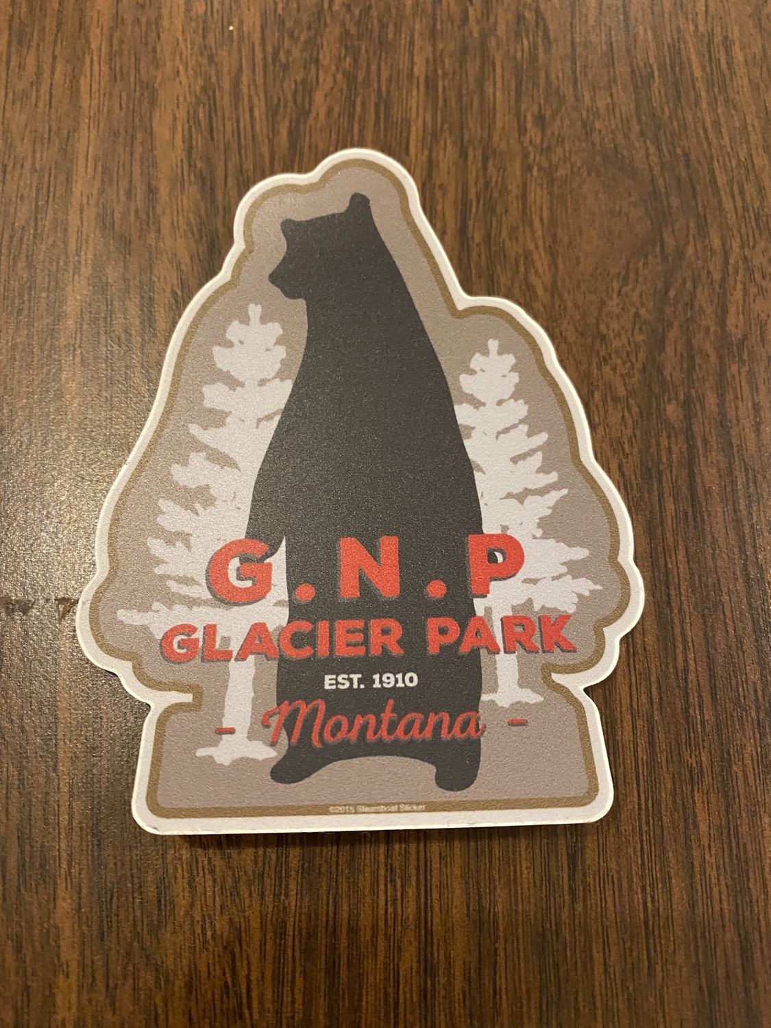 Montana Sticker - G.N.P. Bear