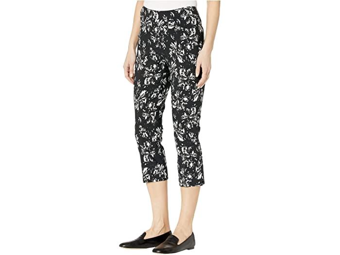 Print Pull On Capri